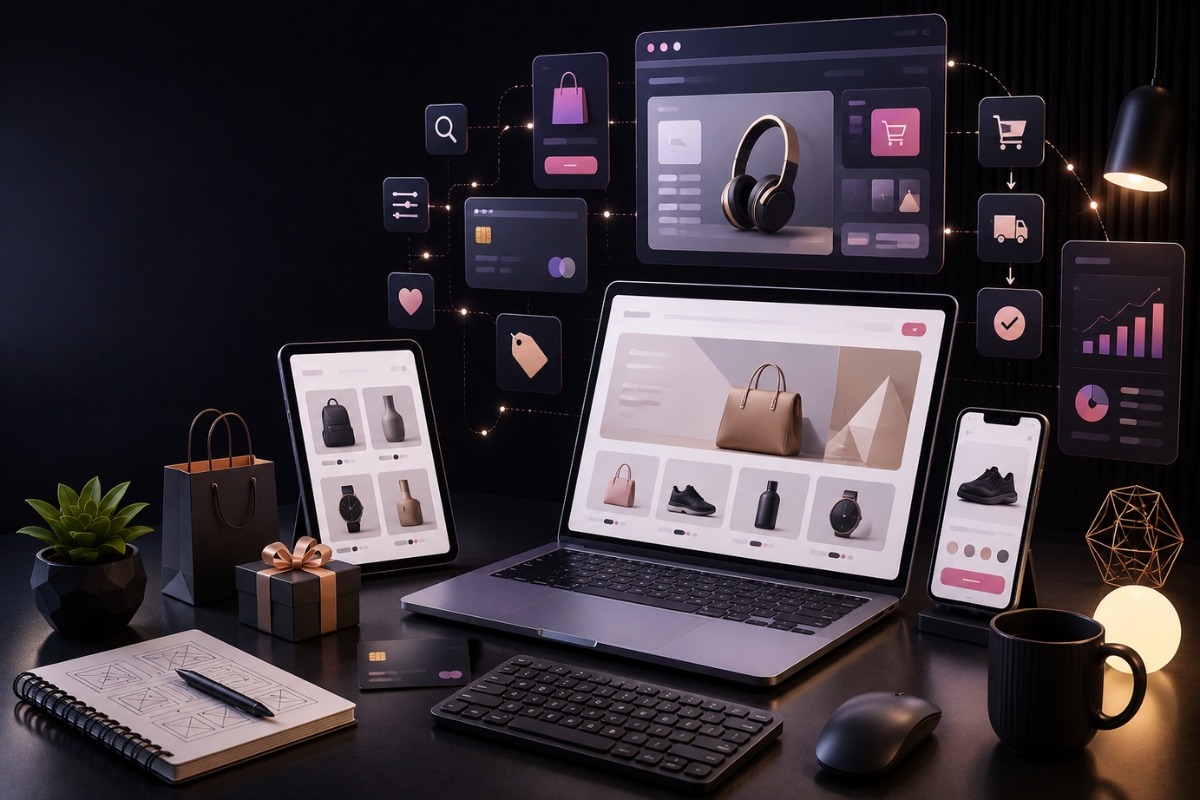 Ecommerce website design company - ecommerce website design Bangalore