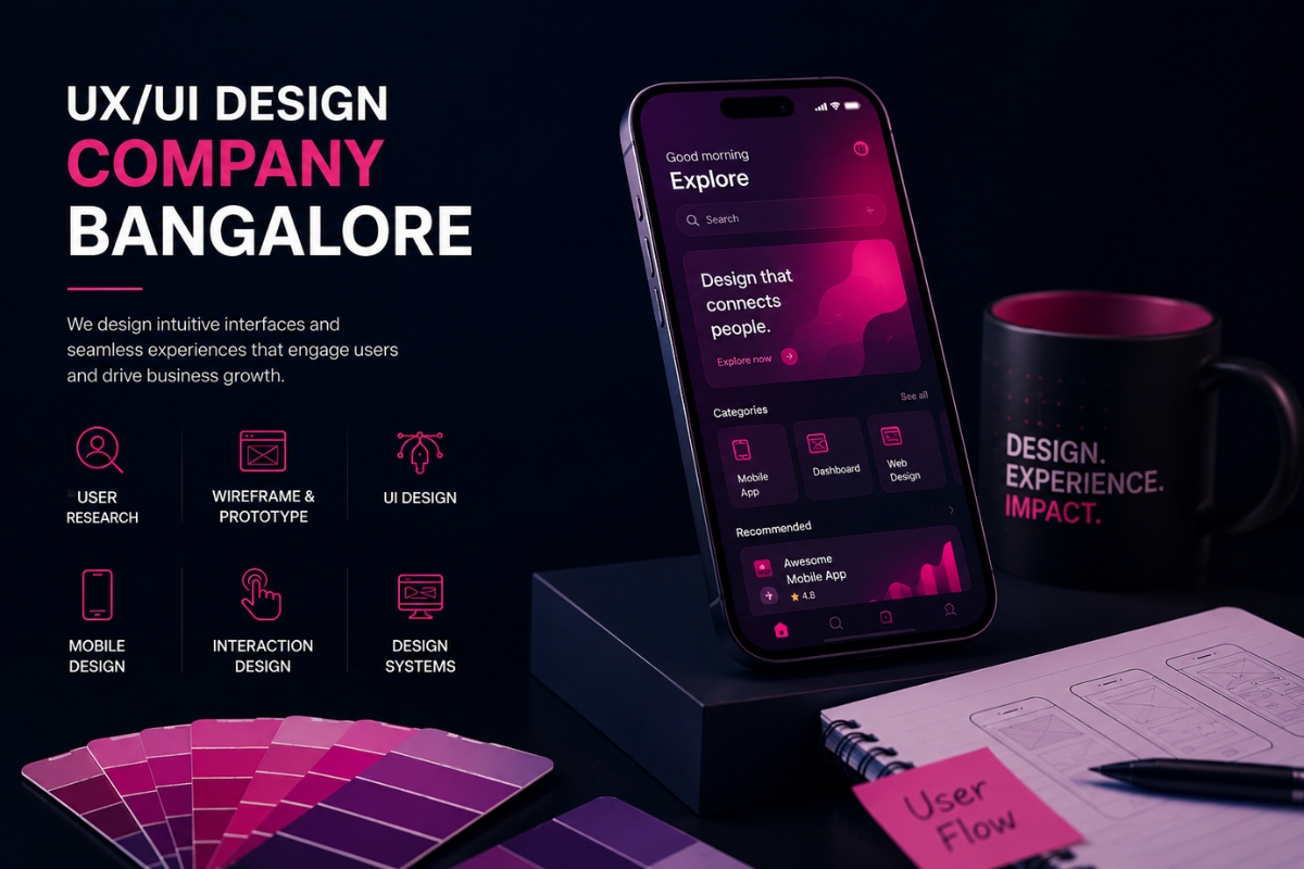UI UX design company Bangalore
