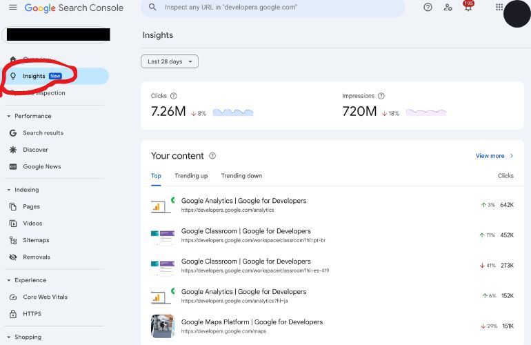 Google Releases Revolutionary New Search Console Insights Reports
